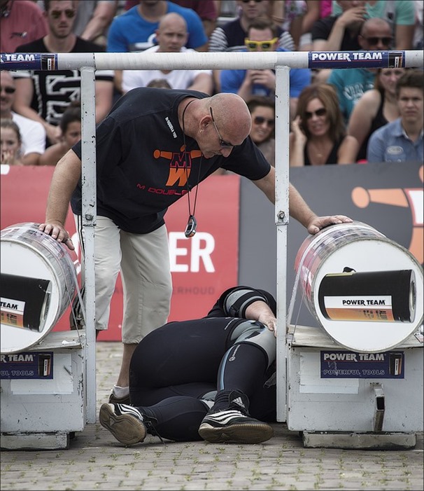 Sterkste man van Nederland Foto Yoke Race